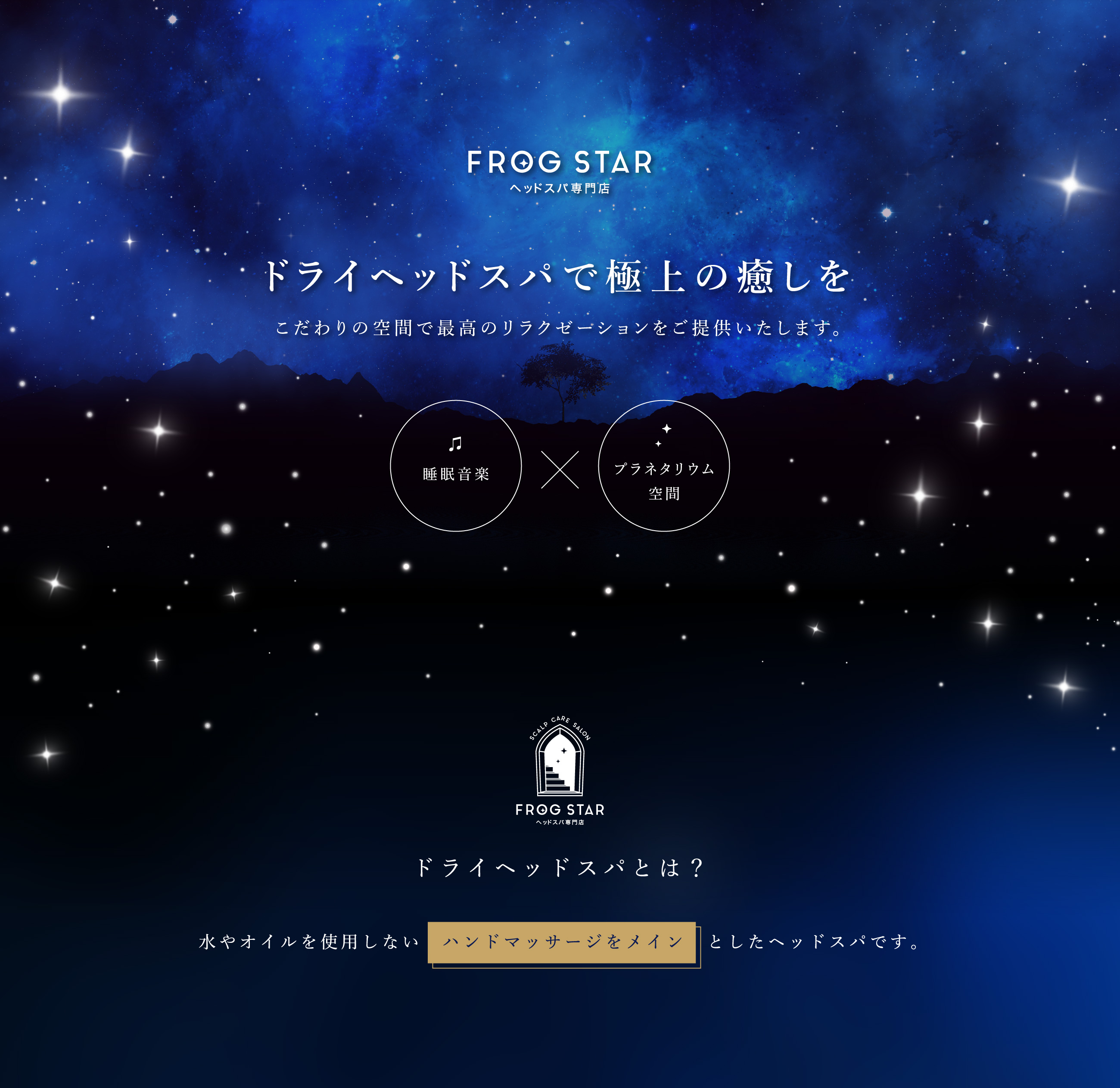 ドライヘッドスパとは?